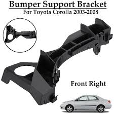 Find great deals on ebay for 2003 toyota corolla front bumper. Front Left Right Bumper Spacer Bracket Black For Toyota Corolla 2003 2008 Buy At A Low Prices On Joom E Commerce Platform