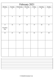 January 26, 2021 pearl february 0. Editable Calendar February 2021