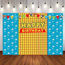Free shipping on many items. Photography Backdrop Blue And White Clouds Theme Kids Birthday Party Backdrops Toy Story Background Photo Studio Photocall Custom Name Photo Shopee Philippines