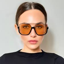 Vintage Amber Sunglasses