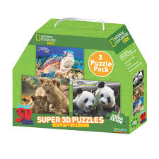 For a wide assortment of national geographic visit target.com today. National Geographic 3d Prime Lion Club Panda Sea Turtle Puzzle 10207 Pack Of 3 Buy Online At Best Price In Uae Amazon Ae