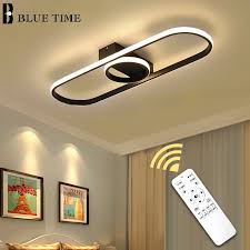 Rgb spiral hole led wall light effect wall lamp with remote controller colorful wandlamp. Modern Led Ceiling Lights For Living Room Dining Room Indoor Lighting Fixtures Black White Frame Aisle Light Ceiling Lamps 65w Ceiling Lights Aliexpress
