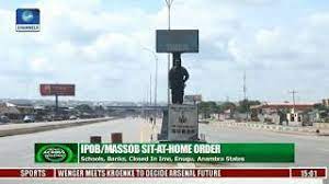 This sit at home order will affect the south east economically. S East States Residents Observe Ipob S Sit At Home Order Youtube