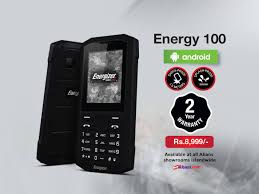 Get an hardy Energizer Energy 100 phone ...