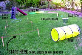 Little Kids Long Weekend Kids Obstacle Course Backyard Obstacle Course Backyard For Kids