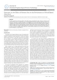 Dayang nur fatima binti abg mohamad. Pdf Overview On The Effect Of Particle Size On The Performance Of Wood Based Adsorbent