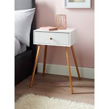 Bjorn Bedside Table White White Bedside Table Bedside Table Design Bedside Table Styling