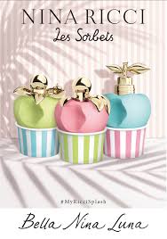 Nina Ricci Les Sorbets De Nina Ricci Bella Green Nina Pink Luna Blue For Women 2019 Nina Ricci Parfum Collection De Parfums Nina Ricci