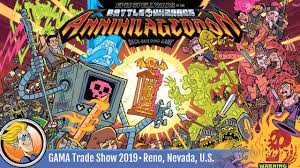 Epic Spell Wars Of The Battle Wizards Annihilageddon The Deck Building Game Gts 2019 Overview Youtube