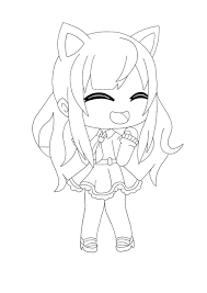 We will always give new source of image for you. Kawaii Chan Girl Coloring Page Coloring Pages People Coloring Pages Cat Coloring Page