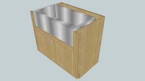 In this example, the width is set to 30. Apron Sink Kitchen Base Cabinet 3d Warehouse
