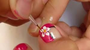 Diseño de pies flor y encaje facil. Pedicure Profesional Paso A Paso Unas Decoradas Pedicure At Home Pedicure Step By Step Youtube
