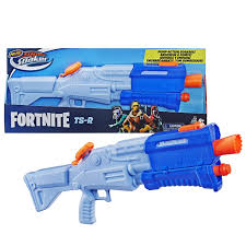 Nerf gun paper shopping bag battle party bags home decor handbags homemade home decor dime bags. Fortnite Nerf Super Soaker Ts R Pump Action Water Blaster 1l Capacity Kids Toys Outdoor Play Ages 6 Amazon Com Au Toys Games