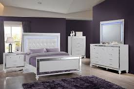 The best part of purchasing a bedroom set is knowing that everything will match perfectly and that you can pick and choose what items in the set you would like in your bedroom. Valentino White Queen Bedroom Set The Furniture Mart