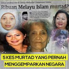 Kes murtad tidak boleh dipandang remeh walaupun mungkin. Oh My Media Omm Tv 5 Kes Murtad Yang Pernah Menggemparkan Malaysia Facebook