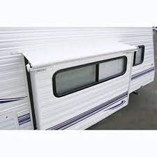Carefree Rv Slideout Awning Replacement Fabric 85 Canopy Length Walmart Com Camping Supplies White Vinyl White Slides