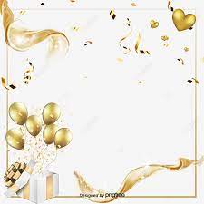 Creative Gold With Balloon Elements Originality Coloured Ribbon Balloon Png Transparent Clipart Image And Psd File For Free Download In 2021 Balloon Clipart Balloons Frame Ribbon