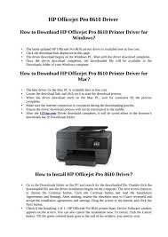 By joining download.com, you agree to our terms of use and acknowledge the data practices in our privacy agreement. How To Download And Install Hp Officejet Pro 8610 Driver By Jack Leach Issuu