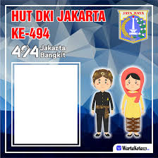 Ketiga tangan mengepal ini saling berkolaborasi mewujudkan kota jakarta yang tangguh di tengah pandemi yang digambarkan dengan simbol masker. Twibbon Hut Dki Jakarta 494 Download Disini Gratis Wartakota123