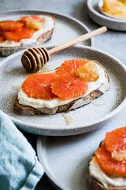 Honey Orange Ricotta Toast Recipe Toast Recipes Ricotta Toast Food