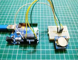 Here we are using an rtc module with clock chip ds1307 based on i2c protocol (two wire protocol). Ds1307 Rtc Module With Arduino Rtc Module Interface