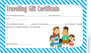 Receive a printable pdf version of the gift card in your inbox for a gift . Travel Certificates 2020 Template Designs Certificate Templates Certificate Gift Certificate Template