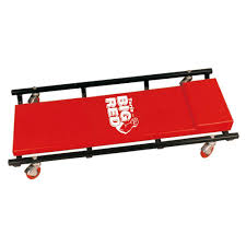 Big Red 200 Lb Capacity 36 In Shop Creeper Tr6453 The Home Depot Steel Frame Steel Frame Construction Creepers