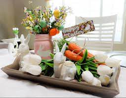 Easter Vignette Egg Hunt By Frillist Seasonal Decor Decor Seasonal Home Decor