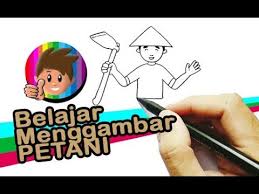 Professional service in medan, indonesia. How To Draw Belajar Menggambar Orang Bagian 2 Petani Youtube