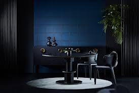 The stella round coffee table has a round table top and a loop base. Zuster Furniture Linkedin