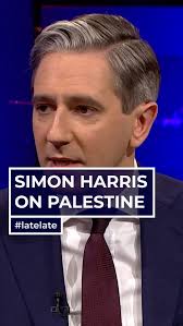 Tánaiste Simon Harris discusses Palestine #latelate