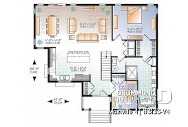 These single story homes can be categorized into country, farmhouse, craftsman and modern; 5 Bedroom House Plans Cottage Home Plans Drummond House Plans