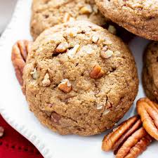 easy vegan cinnamon pecan cookies