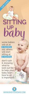 What age do babies start sitting up? Getting Your Baby To Sit Up Babycare Mag