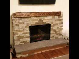 Diy fireplace surround and electric fireplace insert build. Remove Stone Veneer Exterior Novocom Top