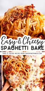 30 Easy Ground Beef Recipes For Dinner With Just Few Ingredients Recipe Magik Spaghetti Recipes Easy Beef Recipes For Dinner Baked Spaghetti Casserole