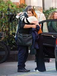 The perks of being a wallflower. Emma Watson Beams As She Shares A Sweet Hug With Her Dad Chris After Enjoying Family Lunch In London Daily Mail Online