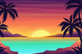 Download Tropical Landscape Background For Zoom For Free Landscape Background Beach Background Tropical Background