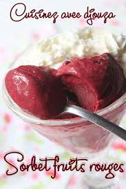 Sorbet Aux Fruits Rouges Surgeles Sorbetiere Recette Recette Sorbet Sorbet Aux Fruits Sorbet