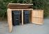 Homemade Garbage Bin Enclosure