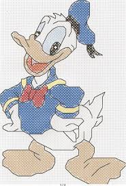 Free Disney Cross Stitch Patterns Disneys Donald Duck