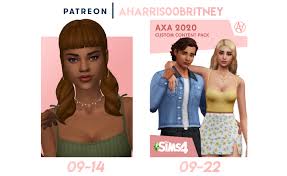 This Cc Is Now Available On My Patreon For Tier 1 Aharris00britney Maxis Match Sims Mods Sims