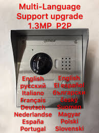 Comprend Surface Boite Ou Boite D Encastrement Dahua Vto2000a Ip Metal Villa En Plein Air Station Interphone Video Porte Telephone