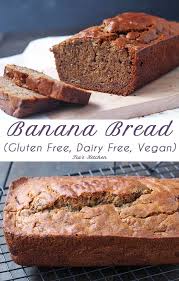Gluten Free Banana Bread Dairy Free And Vegan Recipe Recipe Gluten Free Banana Bread Dairy Free Recipes Gluten Free Banana