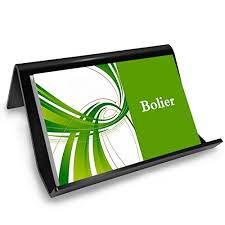 Not only is this card engraved. Bolier Desktop Business Card Holder Premium Acrylic Office Business Card Holder Display Business Card Stand Business Card Desk Holder Name Card Display Stand Fits 30 50 Business Cards Black Buy Online In Dominica
