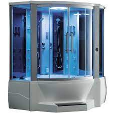 Bath tub is the industry's deepest enameled steel bath tub with a modern, functional recess design. Jacuzzi Steam Room Shower Enclosure Kit At Rs 38500 Unit Steam Shower Unit Id 20247781048