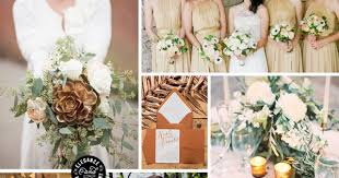 Inspiration Board 98 Botanic And Bronze Bronze Wedding Wedding Colors Copper Wedding