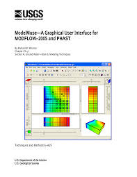 Pdf Modelmuse A Graphical User Interface For Modflow 2005