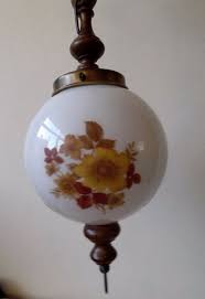 Atlas power led pendant lamp with wireless dimmer designed by justin champaign for. Vintage Sphere Pendant Lamp With Floral Pattern Matching Catawiki