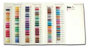 Threadart Color Chart Chart Color Color Card